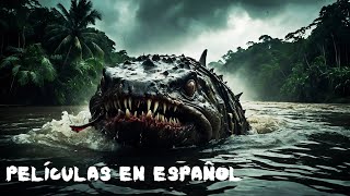 Pirañas gigantes destruyen todo a su paso hacia Florida  Películas En Español [upl. by Zsolway]