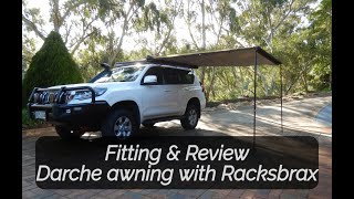 Fitting amp Review of Darche awning with RacksBrax [upl. by Eiramlehcar]