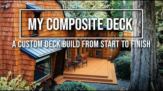 How I Built My Custom Mineral Based Composite Deck [upl. by Grail85]