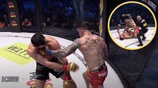 KNOCKOUT Roberto Soldic KOs Mamed Khalidov  KSW 65 [upl. by Vittoria]