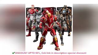 ✔️ZD Toys Iron Man MK35 Red Snapper Action Figure Iron Man Mk41 Mk47 Tank MK24 MK22 110 Scale Iron [upl. by Starlene]