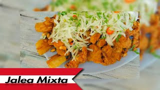 Jalea Mixta Pescado y Mariscos [upl. by Nij]