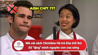 Mê cái cách Christine Hà trả đũa đối thủ đã quottặngquot mình nguyên con cua sống  Vua Đầu Bếp Mỹ [upl. by Seldon]