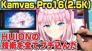 【Kamvas Pro 1625K豪華版 レビュー】ワコムピンチ！HUIONの16インチ25K液タブがヤバすぎる性能だった【6万円台】 [upl. by Nailil]