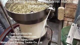 Auto fishing snap swivelbarrel machinetube joining [upl. by Semajwerdna]