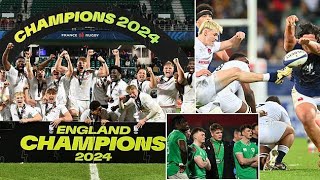 England win the Six Nations U20 [upl. by Iuqcaj]