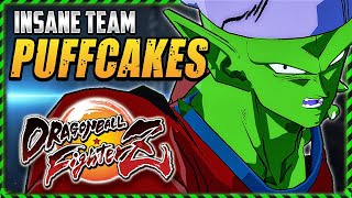 DBFZ ⚡ PUFFCAKES ➤ INSANE TEAM ⚡【Dragon Ball FighterZ】 unclebardockDB [upl. by Akkinahs]