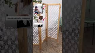 Como hacer biombo de madera  Tutorial [upl. by Amelina]