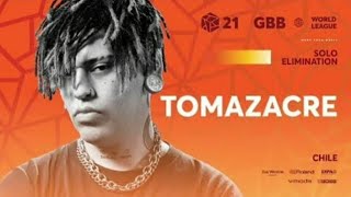 TOMAZACRE  GRAND BEATBOX BATTLE WORLD LEAGUE 2021 I Solo Eliminationbeatbox beatboxbattle [upl. by Arihsak280]