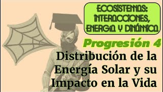 SpiderProfe Ecosistemas Inter  Distribución de la Energía Solar y su Impacto en la Vida p4 [upl. by Annahsirhc]