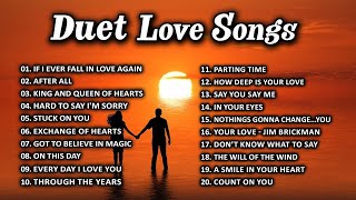 Best Duets Songs Male And Female 80s 90s  Lyric  50 Romantic Duet Love Songs Of All Time [upl. by Enimzzaj]