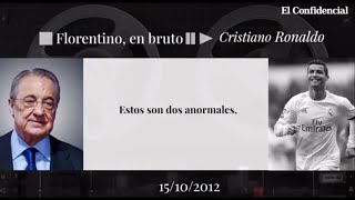 Florentino Perez  Filtracion COMPLETA de AUDIOS sobre Cristiano Mourinho Casillas Marca Raul [upl. by Adamsen]