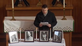 Veterans honor World War II chaplains during Montana ceremony [upl. by Eizeerb811]