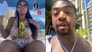 quotWere Inna Good Spacequot Erica Dixon Explains Her Relationship Wit Scrappy While In Hawaii 😘 [upl. by Ellenij]