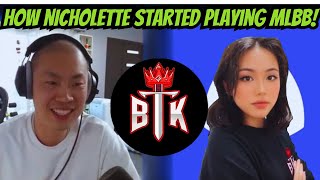 How BTK Nicholette Started Playing Mobile Legends Bang Bang [upl. by Tullusus]