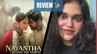 Nayanthara Beyond the Fairytale Tamil Review  Vigneshwari Tamil [upl. by Yecak]