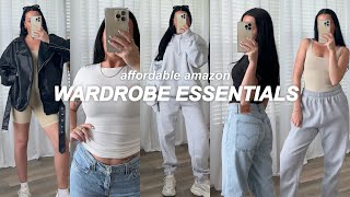 Capsule Wardrobe Essentials my 1010 Favorite Amazon Fashion Basics 2023 Amazon Must Haves [upl. by Ttenna183]