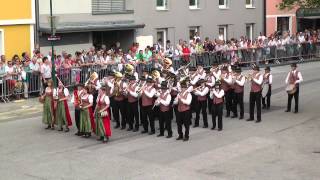 Musikverein Kirchschlag bei Linz Marschwertung und Showprogramm in Hellmonsödt 2013 [upl. by Reahard38]