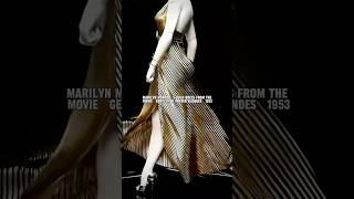 Marilyn Monroe’s Golden Dress From The Movie Gentlemen Prefer Blondes 1953 [upl. by Saito]