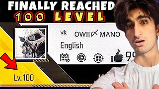 Omg 😱 I Completed 100 Level Of VK OWII  Became HIGHEST Level Player In The World 🌎  Rufe Bhai FF [upl. by Alamap]