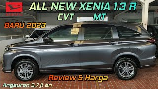 ALL NEW XENIA 13 R CVT MT Baru  Harga Review DP Angsuran all new Xenia tipeR 1300 cc [upl. by Auqenet]