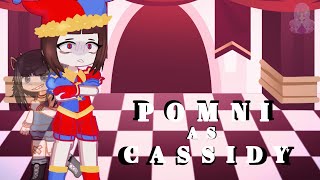 TADC React to Pomni as Cassidy  FNaF  2x SPEED [upl. by Gearalt]