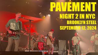 Pavement FULL SHOW Night 2 Live at Brooklyn Steel  September 12th 2023 [upl. by Cyprio]