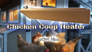 How To Heat A Chicken Coop In Winter  Do Chickens Need Heat In Winter Sweeter Heater [upl. by Ujawernalo]