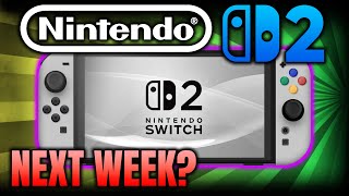 Possible Nintendo Switch 2 Reveal Next Week  What’s New With Switch 2 [upl. by Zonda]