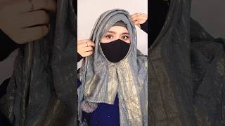 One Side Layer Hijab Tutorial ✨shorts [upl. by Macdonald]