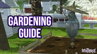 FFXIV 22 0325 Gardening Guide [upl. by Epuladaug]