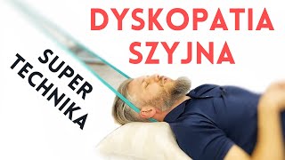 DYSKOPATIA SZYJNA rwa barkowa  super technika zmniejszająca ucisk  dr n med Marcin Wytrążek [upl. by Ydnys]