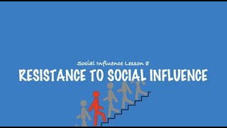 ALevel Psychology AQA Resistance to Social Influence [upl. by Winfield244]