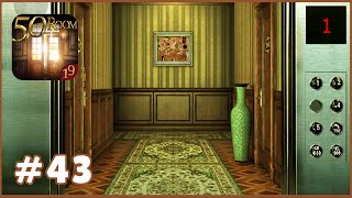 Can You Escape The 50 Room 19 Level 43 Walkthrough 100 Room 19 [upl. by Ankney]