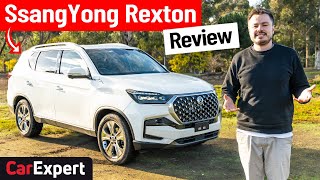 SsangYong Rexton 2022 review 7 seat SUV with Nappa leather [upl. by Areta]