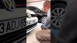 Plaka yerleştirme araba detailes automobile detailing car otoboya details cardetailling [upl. by Deering]