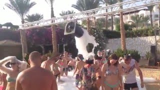 Foam Party at sharm el shaikh [upl. by Mathilde]