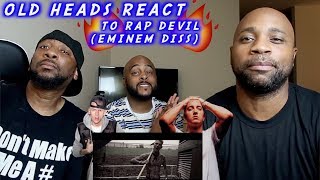 DADS REACT  MGK DISSES EMINEM RAP DEVIL  HE WANT ALL THE SMOKE [upl. by Ayita]