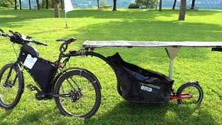 Solar Ebike cycling to China The Sun Trip 2018 [upl. by Anoblav]