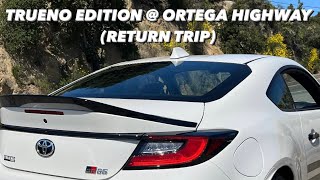 2024 GR86 Trueno Edition at Ortega Highway West Bound [upl. by Palmer491]