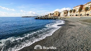 Spiaggia Pegli Genova Italy [upl. by Ahsinrad]