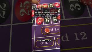 3 Steps to Double Up Spin Off roulette casino [upl. by Yoral]