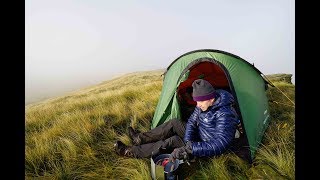 Wild Camp Grindslow Knoll Edale Peak District 12817 [upl. by Ahscrop128]