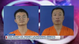 Chinese nationals arrested in East Texas 250k in gold bars seized after traffic stop [upl. by Balbinder]