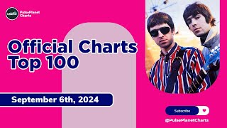 UK Official Singles Chart Top 100 September 6th2024 [upl. by Macgregor]