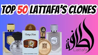 Top 50 Lattafa Clones Luxury Scents on a Budget  NEW RELEASES [upl. by Ardnasil]