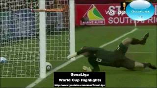 England vs USA 11 Fifa World Cup 2010 Full Highlights [upl. by Yelad]