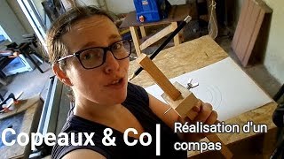 DIY en live  Faire un COMPAS en bois en moins de 20 minutes [upl. by Anirret]