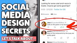 Facebook Instagram Twitter and Snapchat design secrets  Social Media UX Roast [upl. by Vivi792]