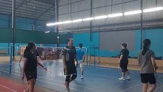 Badminton Casual Match 2024 11 16 Henri Andrey vs Ferdy Agung [upl. by Nata146]